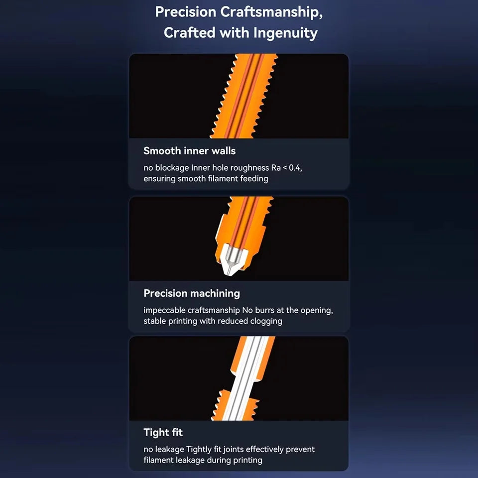 Creality K2 Plus/Hi Combo "Unicorn" Quick-Swap Nozzle Hardened Steel Nozzle Upgraded High-Speed Printing official Parts