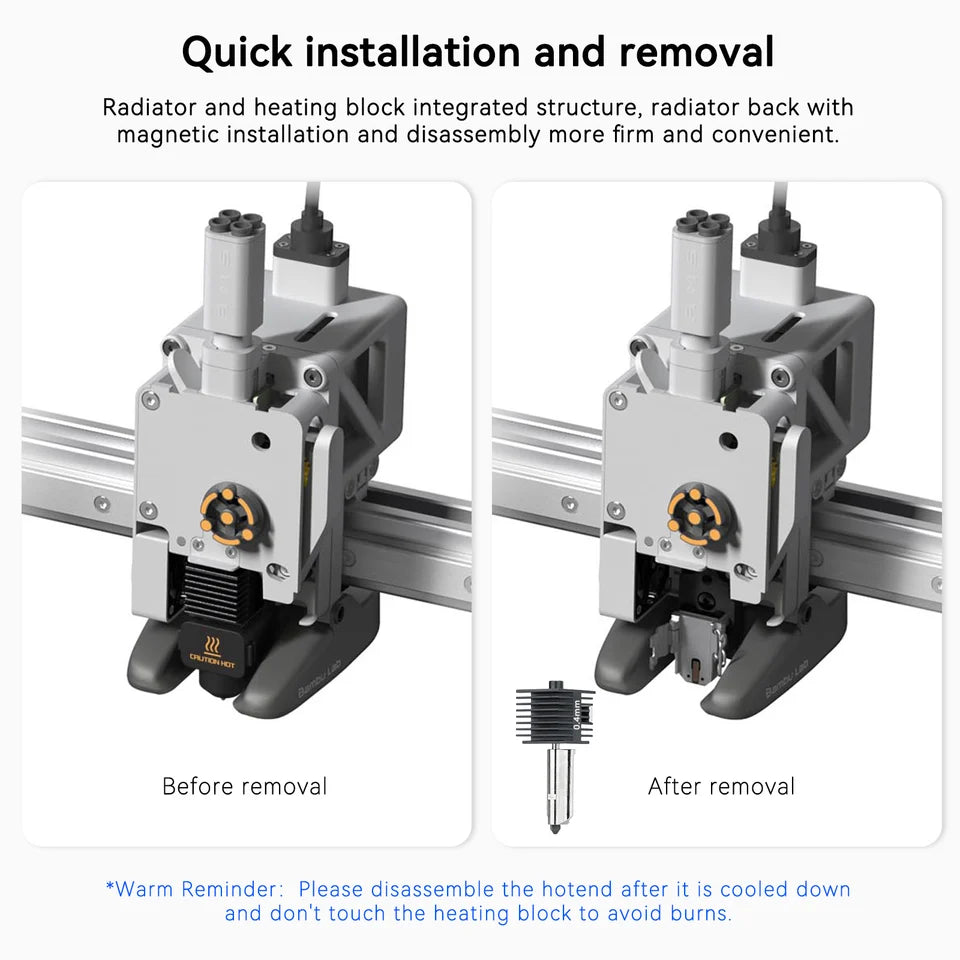 Hardened Hotend Kit for A1 / A1 Mini
