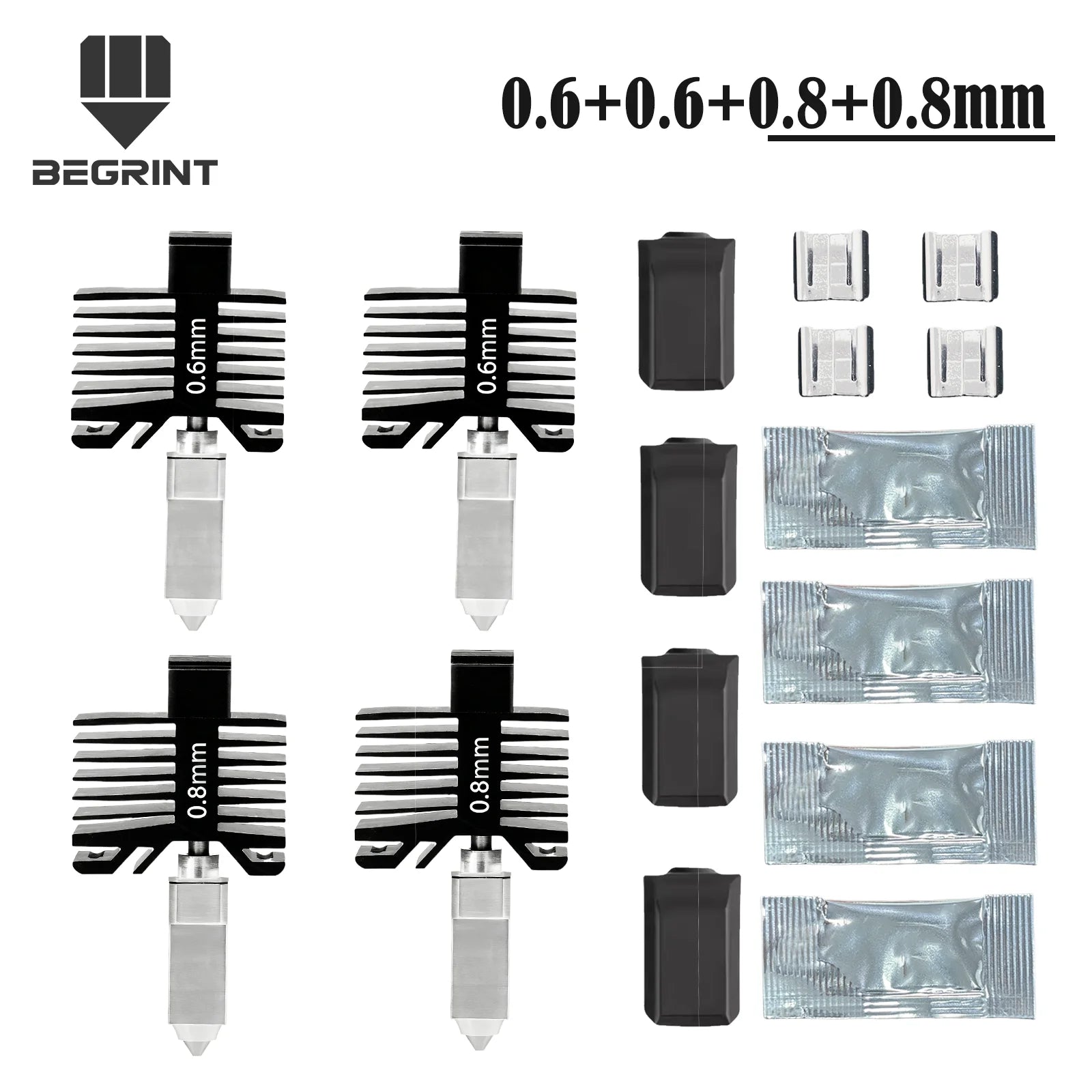 Integrated Hardened Steel Hotend