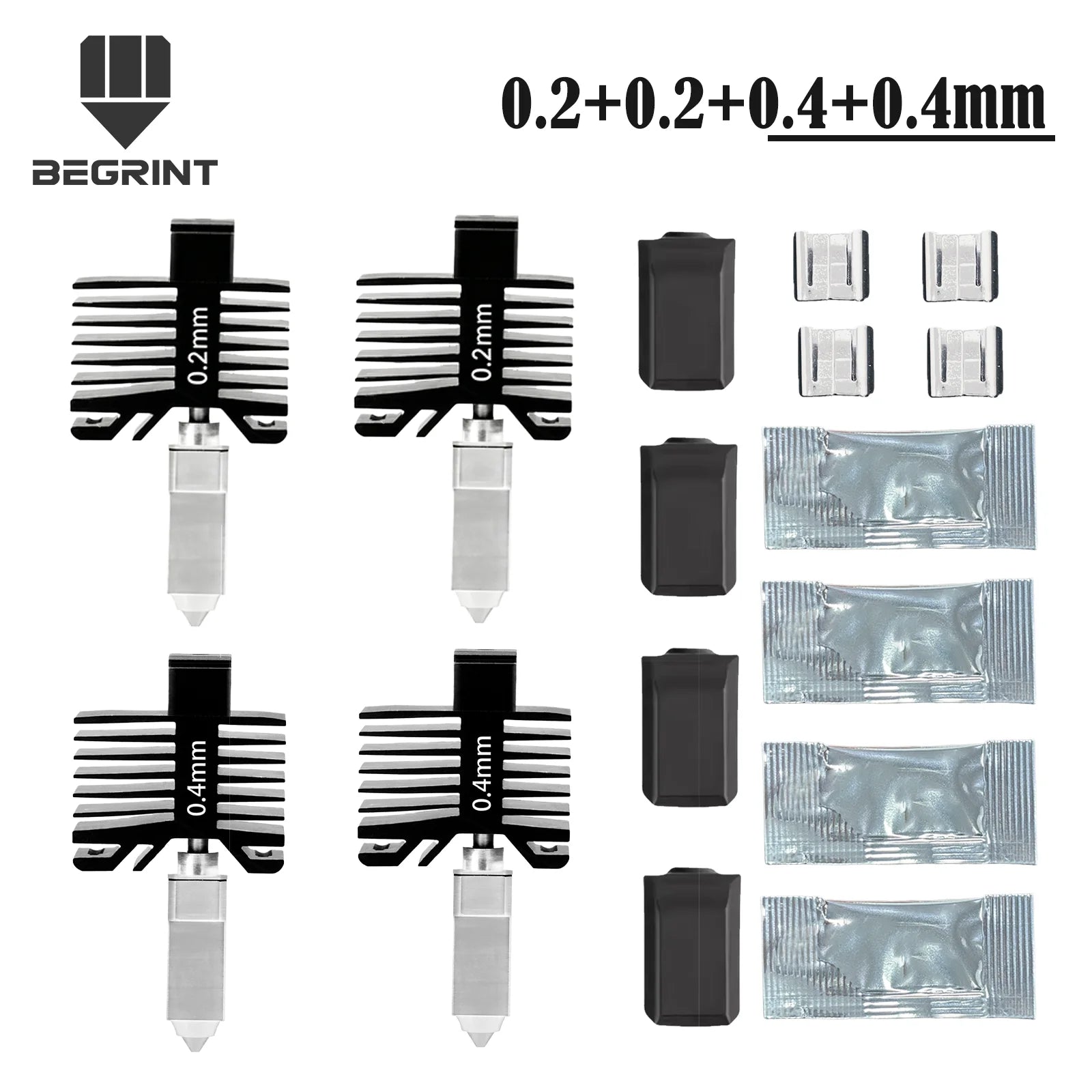 Integrated Hardened Steel Hotend