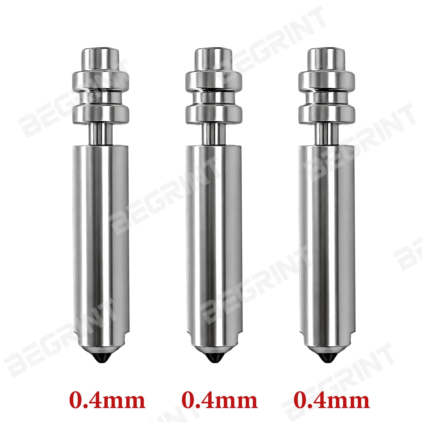 For Anycubic Kobra X Nozzle KX Bimetal Nozzles 0.2/0.6/0.8/0.4mm One-piece Hotend Nozzle Resistant 300℃ For KobraX 3D Printer