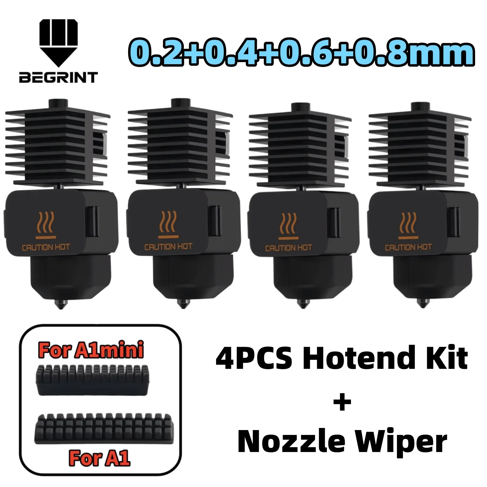Hardened Hotend Kit for A1 / A1 Mini