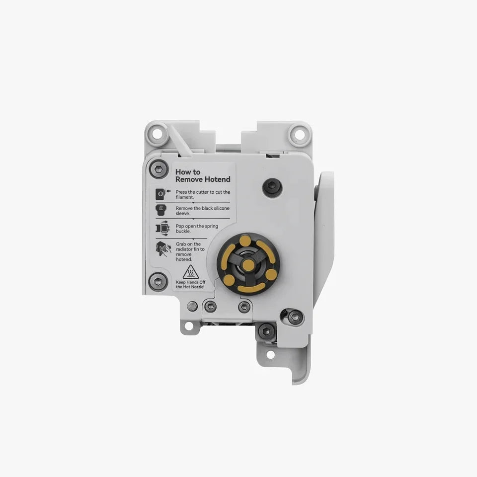 For Bambu Lab A1 mini Extruder Dual Gears Extrusion Motor Hardened Steel with Hotend Kit For  A1/A1mini 3D Printer parts