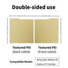 PEO/PET Build Plate for Kobra S1