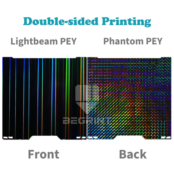 Double-Sided PET/PEI Build Plate for H2D / H2S