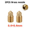 2PC 0.4 Brass