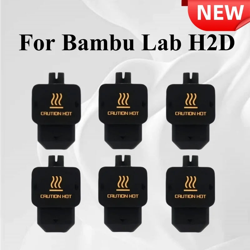Protective sleeve For Bambu Lab H2D Hotend Silicone Cover Heating Block kit nozzle for 3D printer accessories