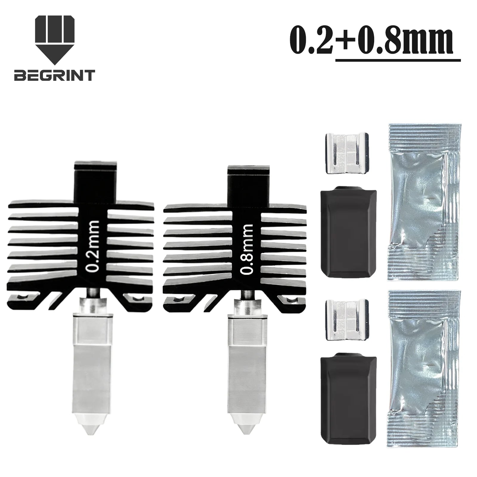 Integrated Hardened Steel Hotend